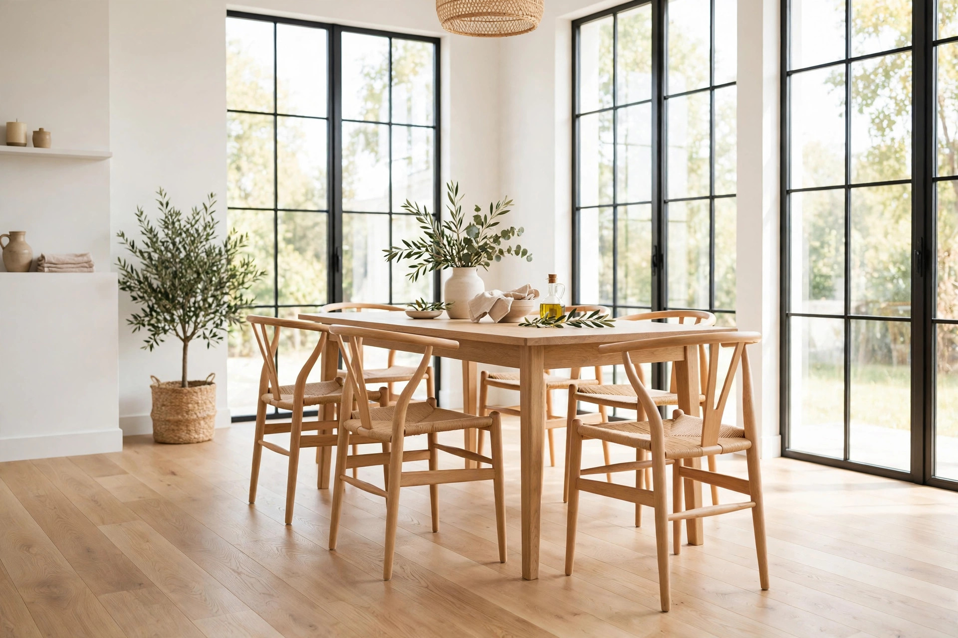 Solid hardwood flooring